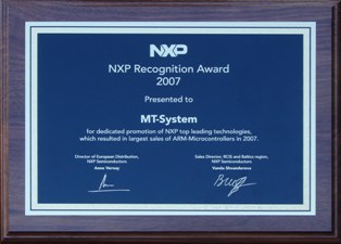 NXP Recognition Award